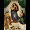 "Ange de Raphaël" pendentif porte-photo Plaqué Or
