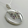 "From Cocoon to Butterfly" Locket