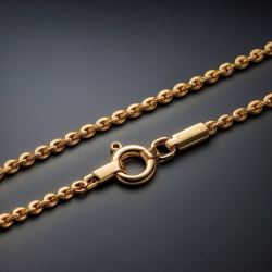 Gold Plated "Cable" Chain